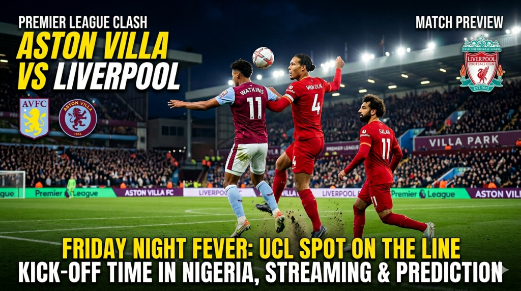 Aston Villa vs Liverpool Premier League match preview May 2026