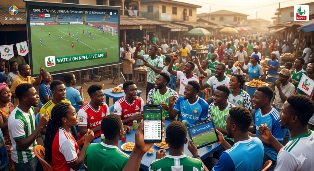 Where to watch football online in Nigeria 2026: NPFL live stream guide
