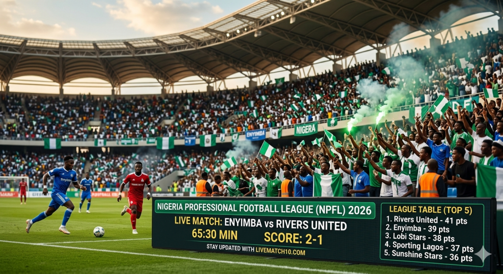Nigeria Prrmier Football League (NPFL) 2026: Live Scores and Table - Your 2026 hub for the Nigeria Professional Football League